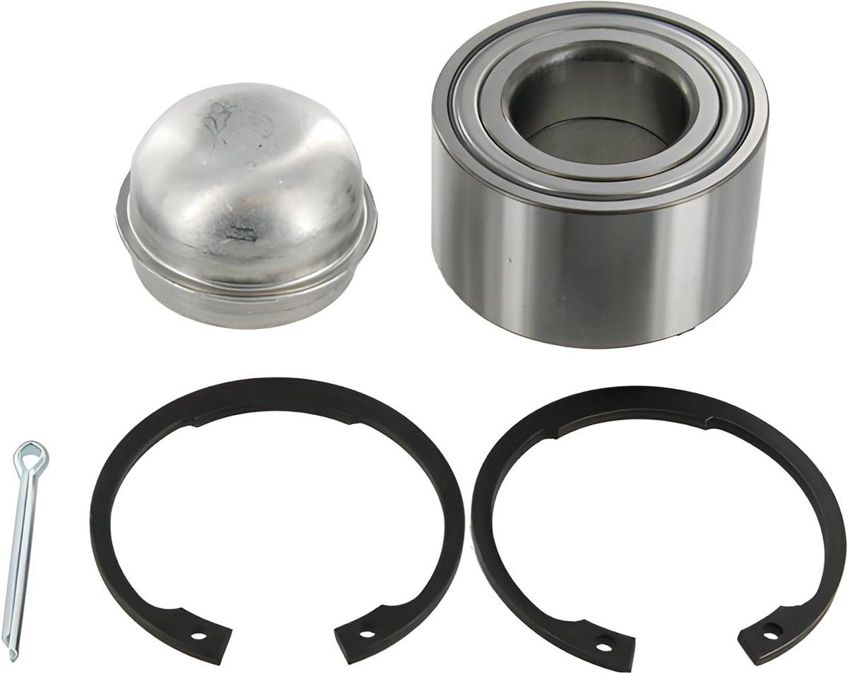 Wiellagerset - Lagerset Wielen - Voertuigonderhoud - Compleet met alle onderdelen - 580 g - Wit