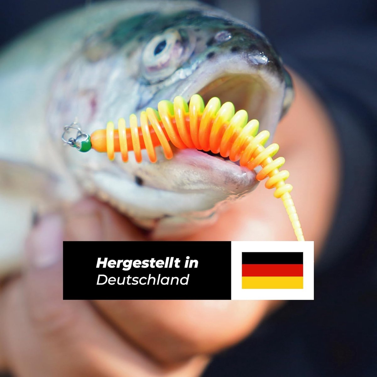 Trout Master Worm - Rubber Vis - Forel Vissen - UV Actief Met Knoflook - 65mm 8 Stuks - Muddy