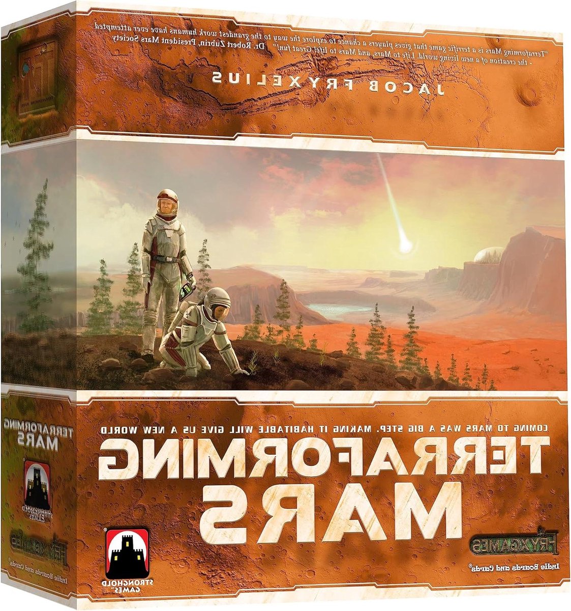 Terraforming Mars - Bordspel Familie - Planeet Vormgeven - Coöperatief Spel - 11.7 x 3 x 11.6 inches - Multicolour