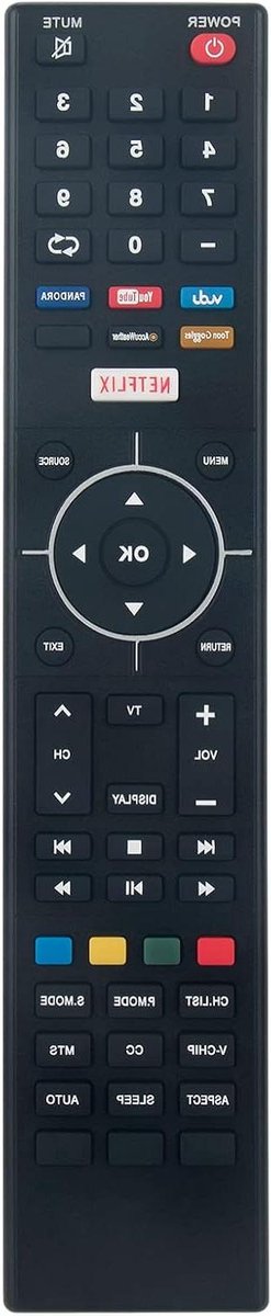 Vervangende afstandsbediening voor Smart LED LCD TV's