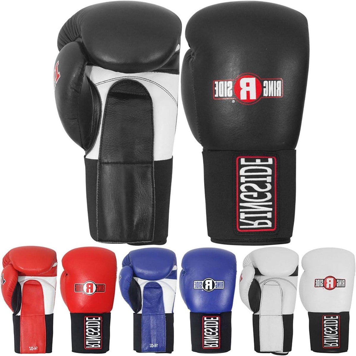 Bokshandschoenen Training - Sparring Handschoenen - Boksen Trainen - IMF Injected Foam - 16 Ounces - Zwart