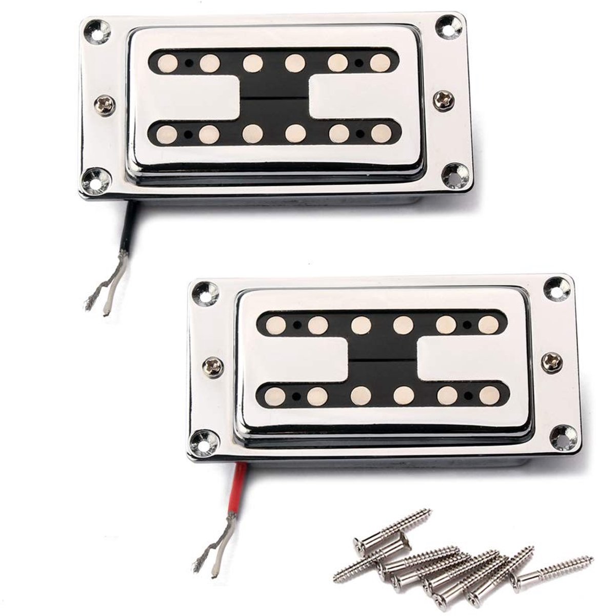 aladdien - Gitaar Pickups - Dual Coil - Hoogwaardige kwaliteit - Messing - Verzegelde Humbucker - Voor LP elektrische gitaren - 2 stuks