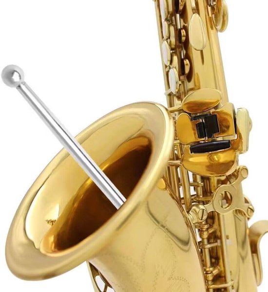 Saxofoon Reparatie Kit - Blaasinstrument Gereedschap - Deuken Verwijderen - 9 Verschillende Maten Ballen - 12mm-22mm - Zilver van Merkloos — afbeelding 2