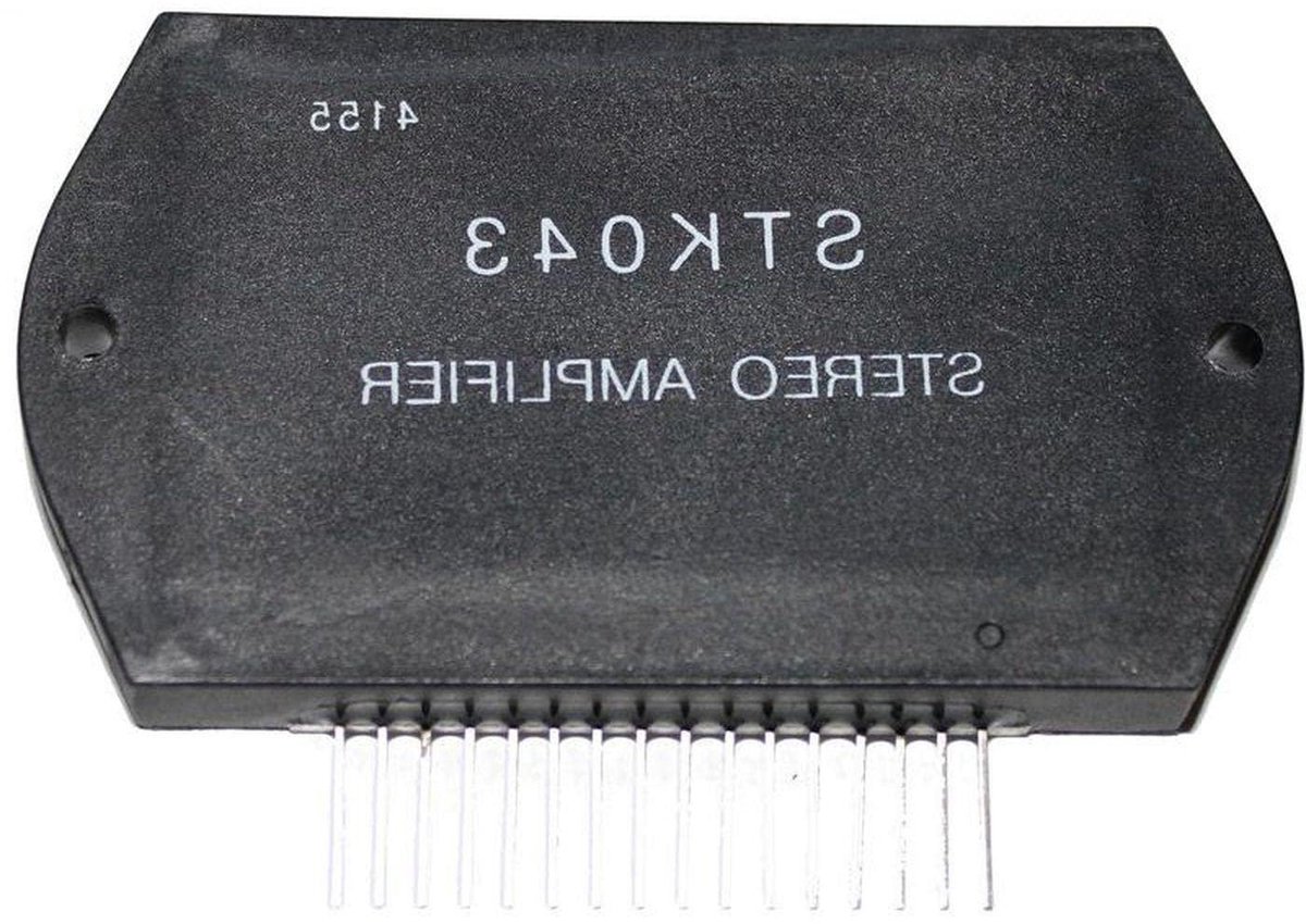 Stereo Eindversterker - Audio Versterker IC - Audio Circuits Bouwen - Hybride IC Technologie - 80x45mm - Niet van toepassing