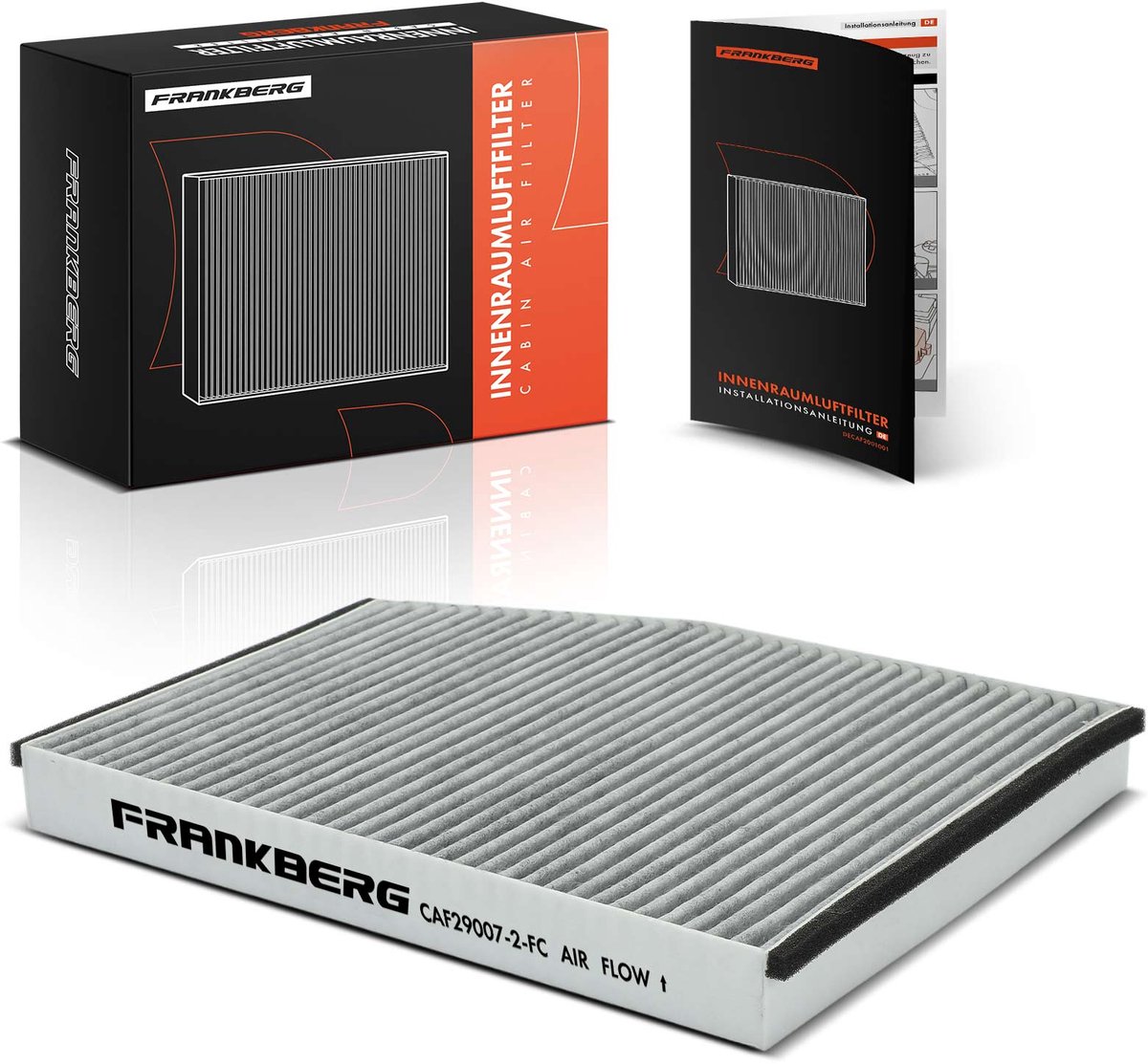 Frankberg 1x interieurfilter actieve kool voor FORD