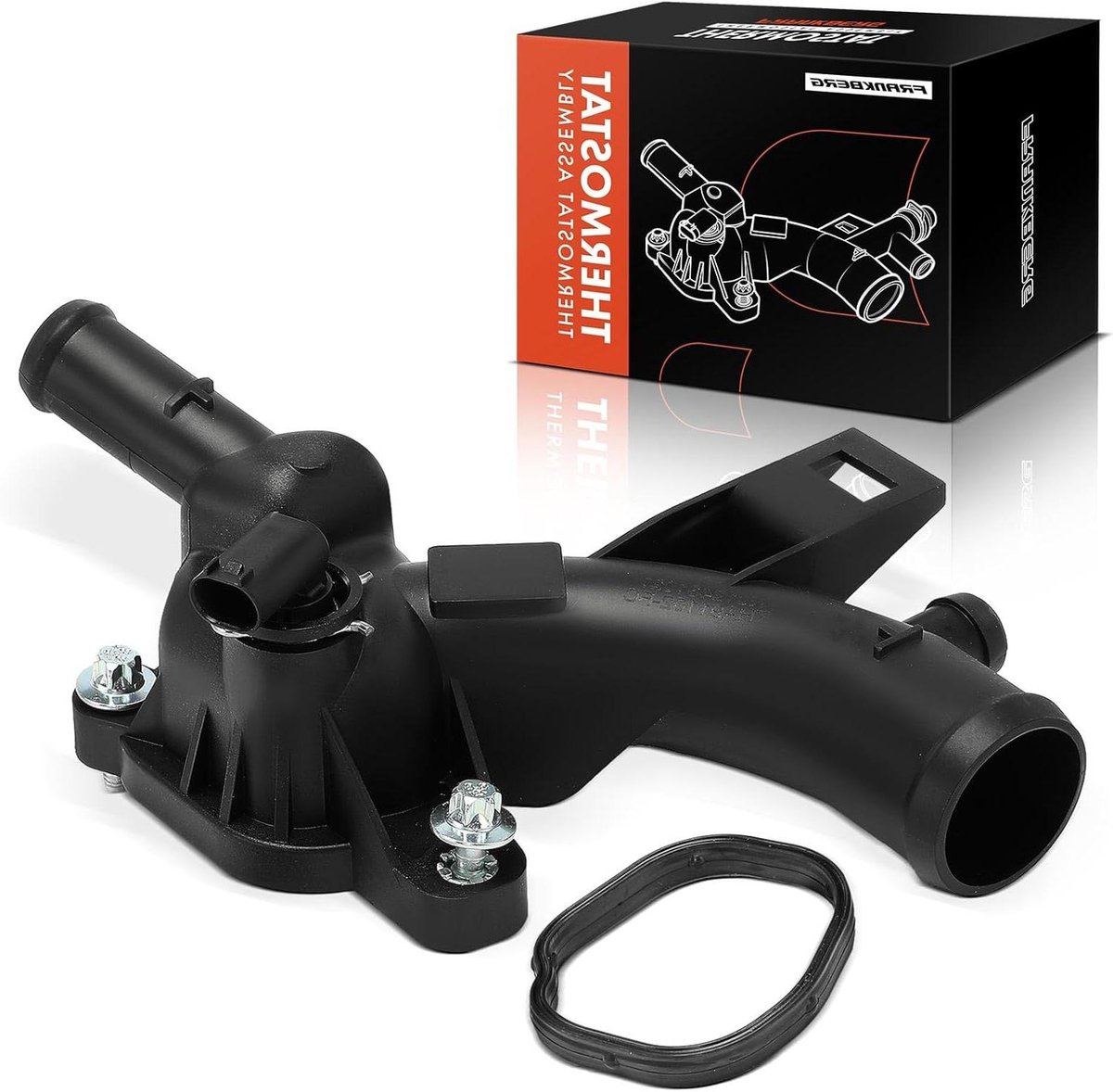 Koelmiddelregelaar Thermostaat - Koelvloeistofregelaar Motor - Motorkoeling Optimaliseren - Directe Vervanging - 20 x 12.5 x 10 cm - null