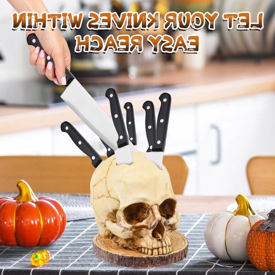 Horror Skeleton Meshouder voor Keuken - Gothic Decoratie, Halloween Gadget en Uniek Cadeau voor Fijnproevers — afbeelding 2