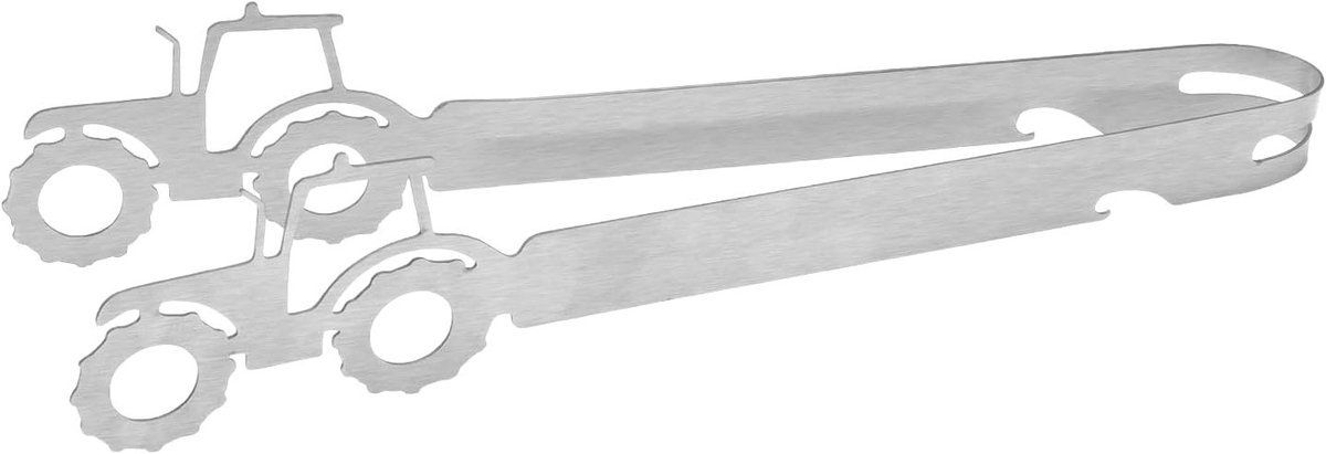 RVS Barbecue Tangen 30 cm - Lange BBQ Tangen voor Grillen, Koken en Barbecue Accessoires - Duurzaam Keukengerei voor Vlees en Groenten
