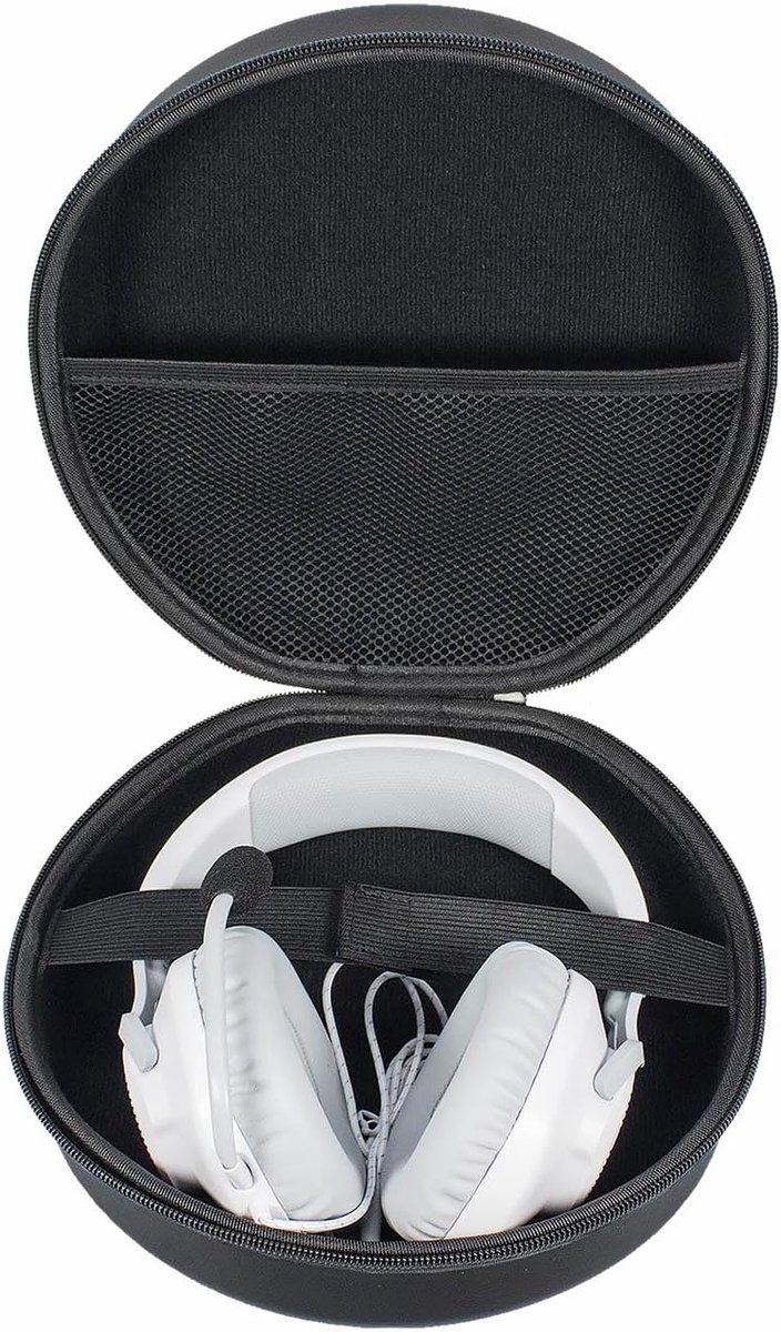 Hard Travel Case voor Gaming Headsets - Bescherming, Draagbaar, Geschikt voor Turtle Beach Atlas Air en Recon Series - Zwart