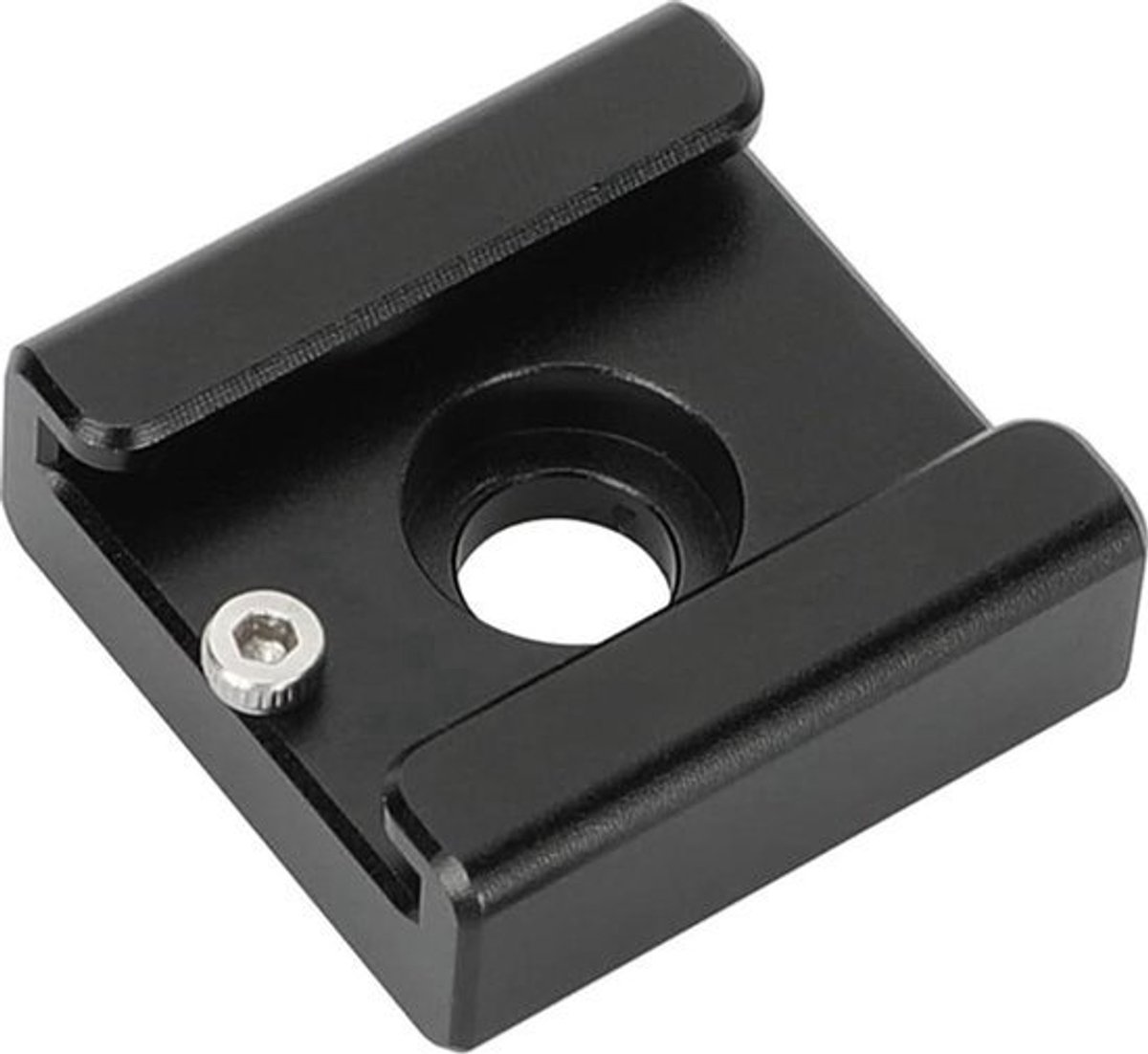 Shoe-adapter V2 (zwart) - 1/4"-20 mount - 3393