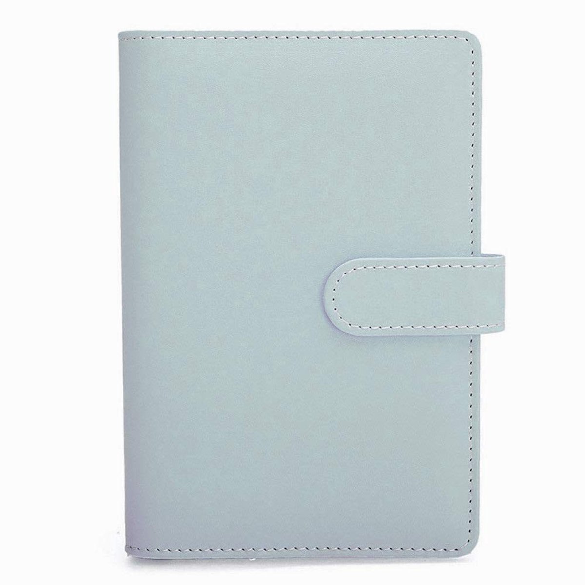 Dailygoods - Dailygoody - Planner A5 - Persoonlijke Organizer - Zacht Kunstleer - Blauw Roze Lila - Dagboek Met Magnetische Gesp - Geschikt Voor Studie Werk R