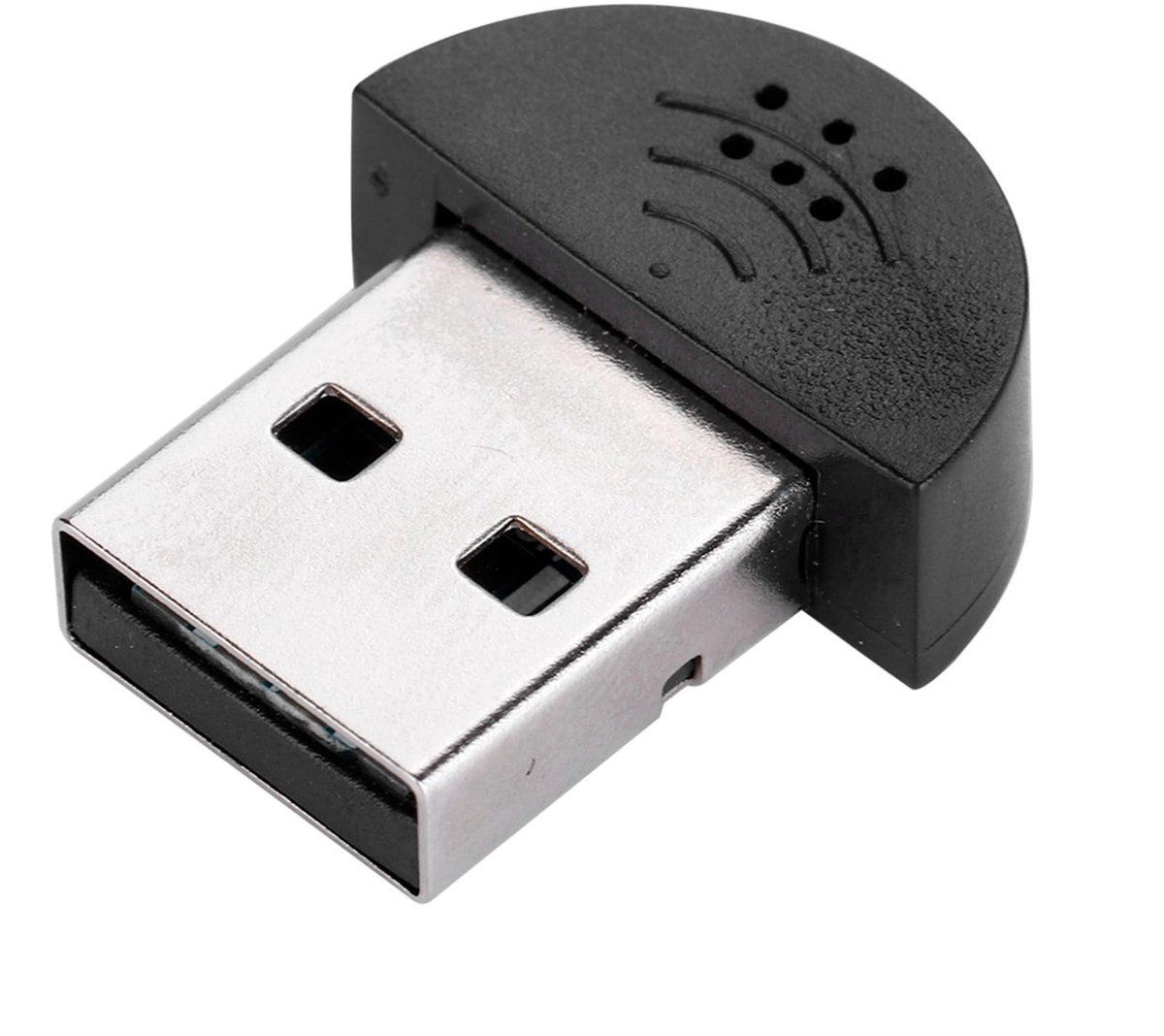 Smoakez - USB-minimicrofoon - 360-graden Omnidirectioneel - Anti-Ruis Technologie - Zwart - Geschikt voor Opname en Communicatie - Perfect voor PC ...