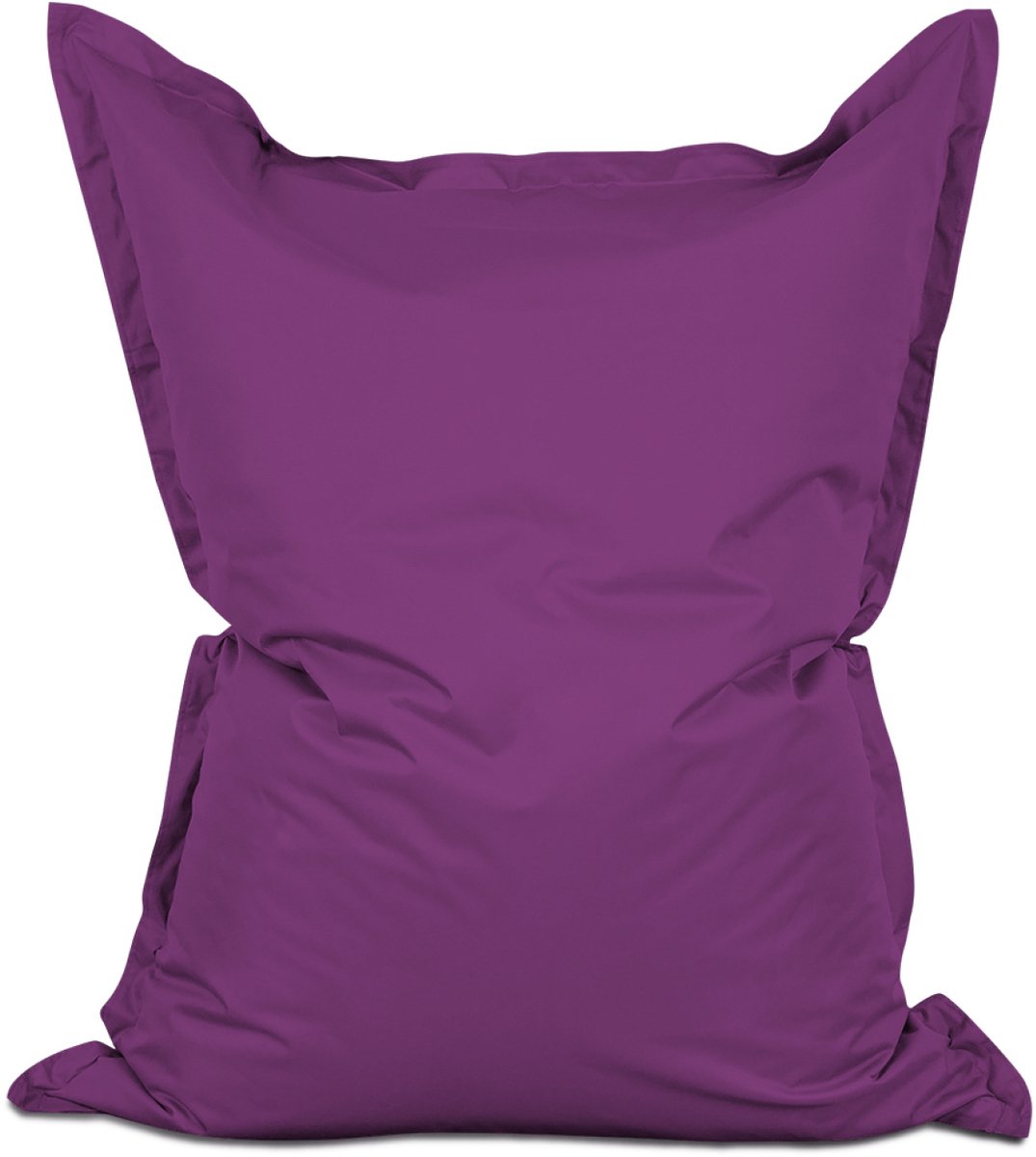 Lumaland Grote luxe XXL zitzak - 380 liter vulling - 140 x 180 cm - geschikt voor Indoor & Outdoor - verkrijgbaar in verschillende kleuren - Paars