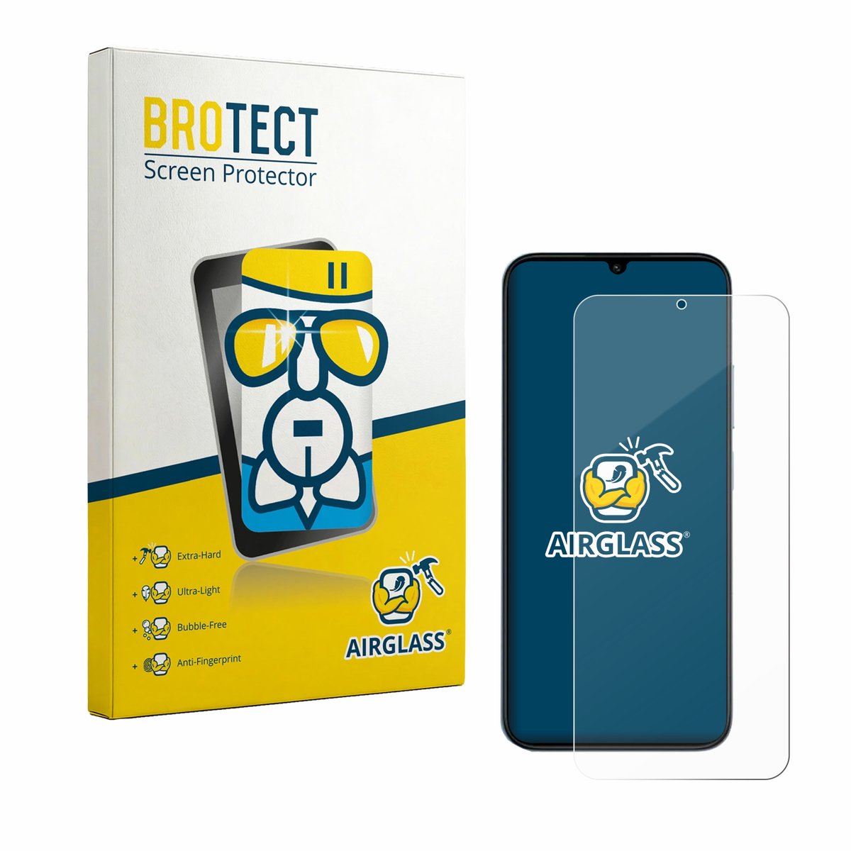 Screenprotector voor Redmi R70 5G Beschermglas transparant