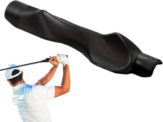 Golf Swing Trainer - Houding Correctie - Golf Training - Verbeterde Precisie - Universele Pasvorm - Zwart van GOLF — afbeelding 5