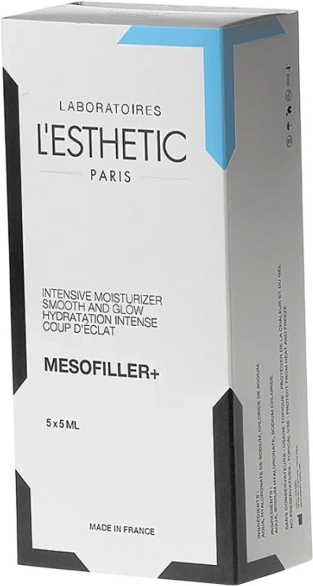 L'Esthétic Mesofiller+ / oplossing voor intensieve hydraterende verzorging 5 x 5 ml