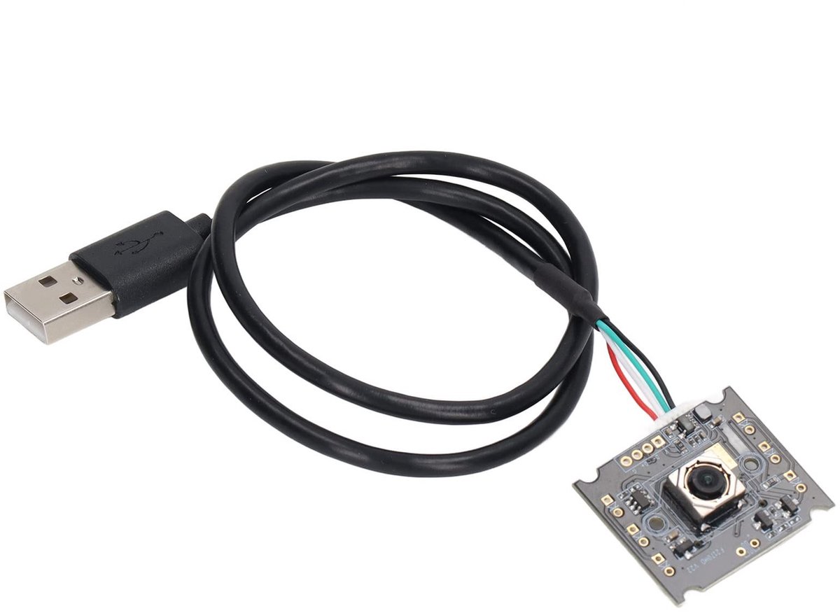Allecto - Mini USB Camera Board 2 MP - Autofocus Webcam - Perfect voor Videoconferenties - 30fps - Videokwaliteit - Geschikt voor Thuiswerk - Compa...