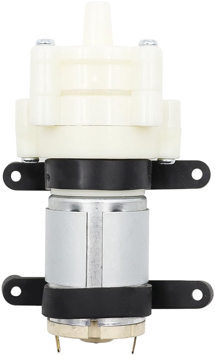 Allecto - Mini Waterpomp - Compacte Pomp voor Aquarium - 12V - 1.5-2L/min - Efficiënte Watercirculatie - Ideaal voor Tuin en Aquarium - Zwart