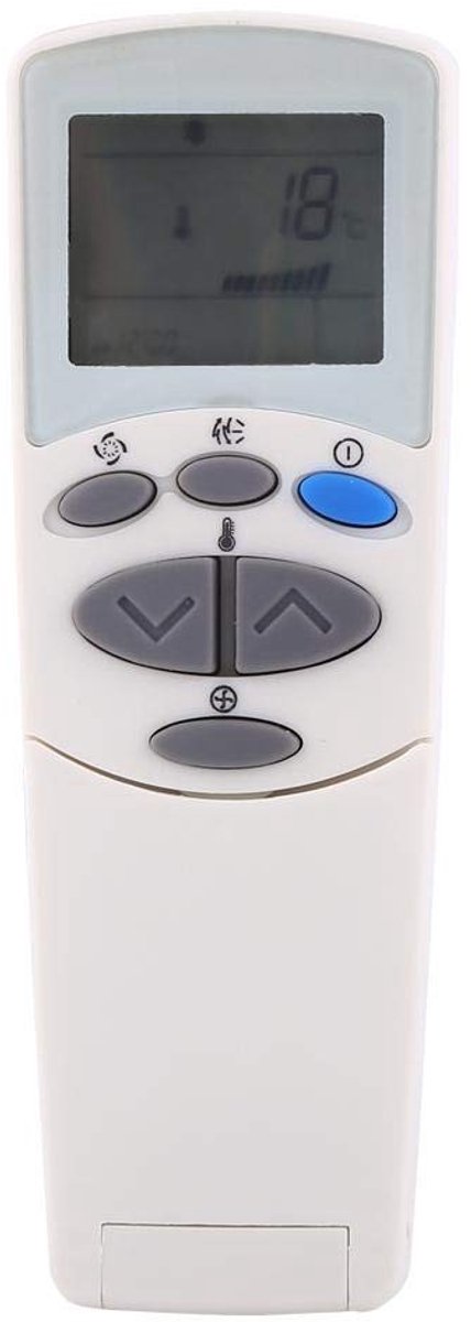 Shopcentral - Air Conditioning Remote Control - Vervangende Air Conditioner - LCD bediening - Wit - Universele afstandsbediening - Geschikt voor LG -
