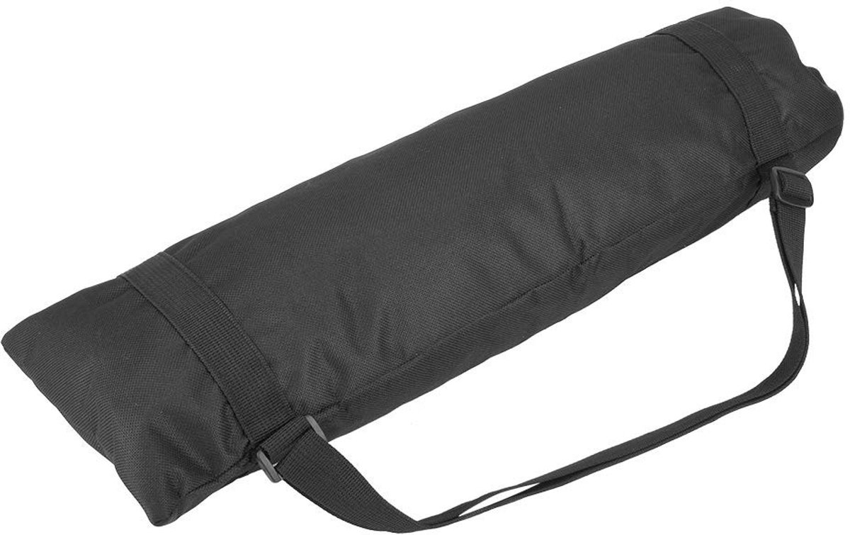 Allecto - camerastatief - opvouwbaar - lichtgewicht - zwart - draagtas - outdoor fotografie - 40 cm