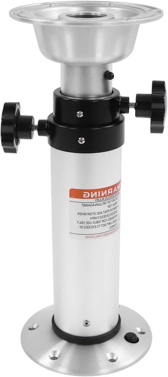 Verstelbare Tafelpoten van Aluminium 430-745mm Hoogte, 3 Secties voor Caravan en Computer Monitor Stand
