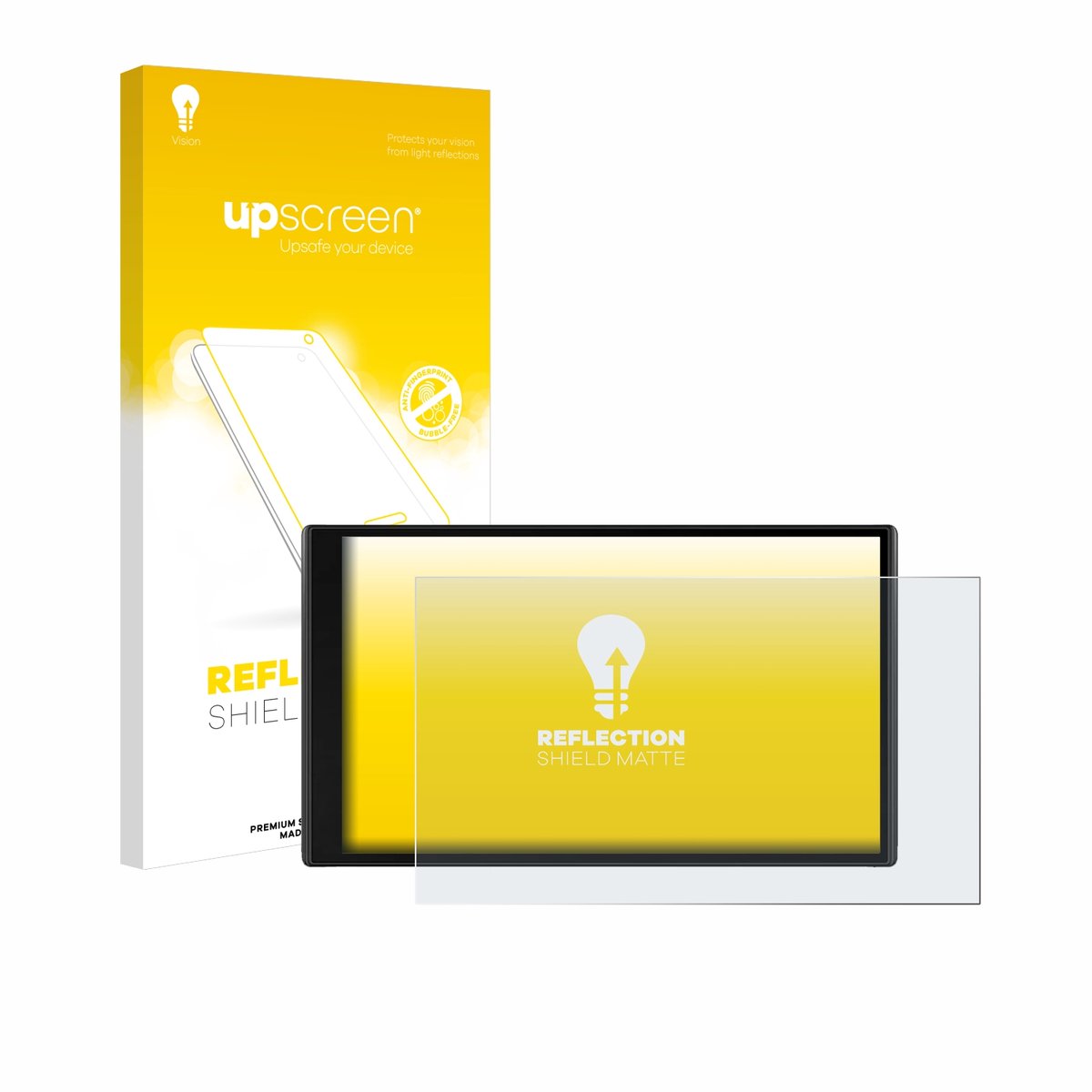 upscreen - Screenprotector voor Garmin CamperVan - Folie Beschermfolie anti glare matte
