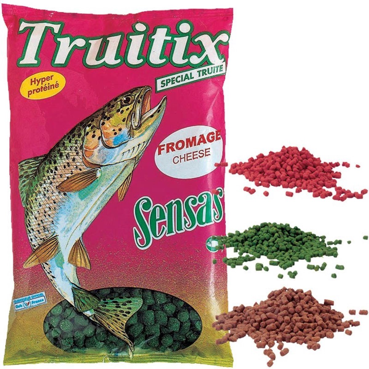 Sensas Truitix Forel Pellets | 500g Rood