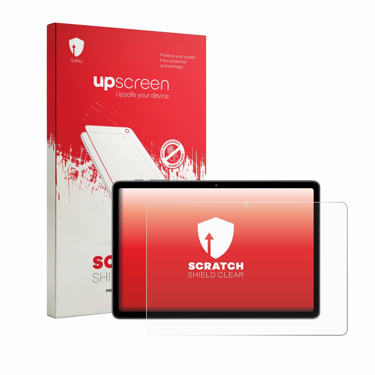 upscreen - Screenprotector voor Aobante K80 10.1" - Folie Beschermfolie transparant