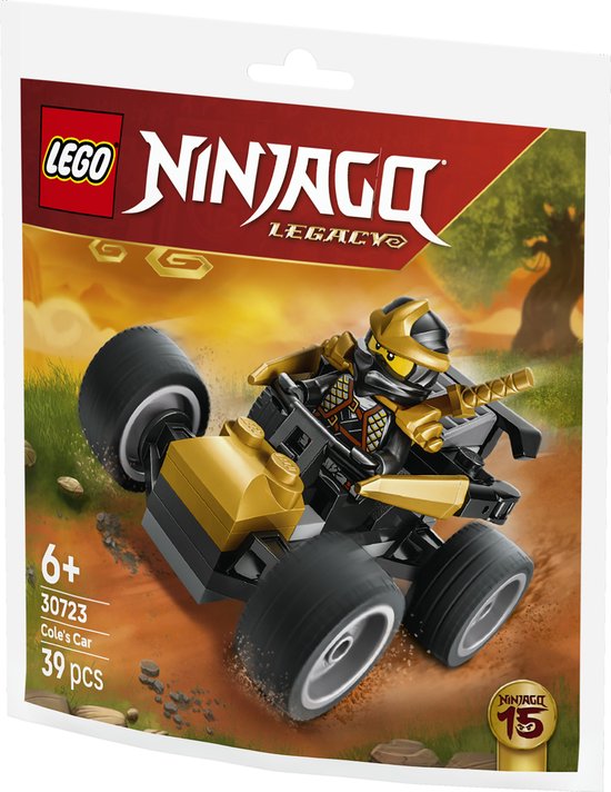 LEGO Ninjago 30723 - Ninja Coles Auto (paperbag) van Merkloos — afbeelding 3