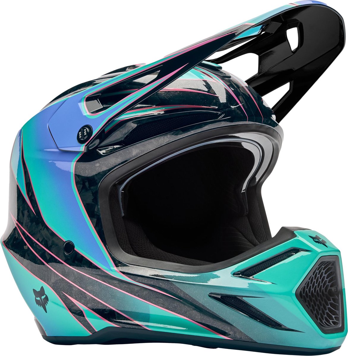 FOX V3 RS Canvas Motorcross helm -
