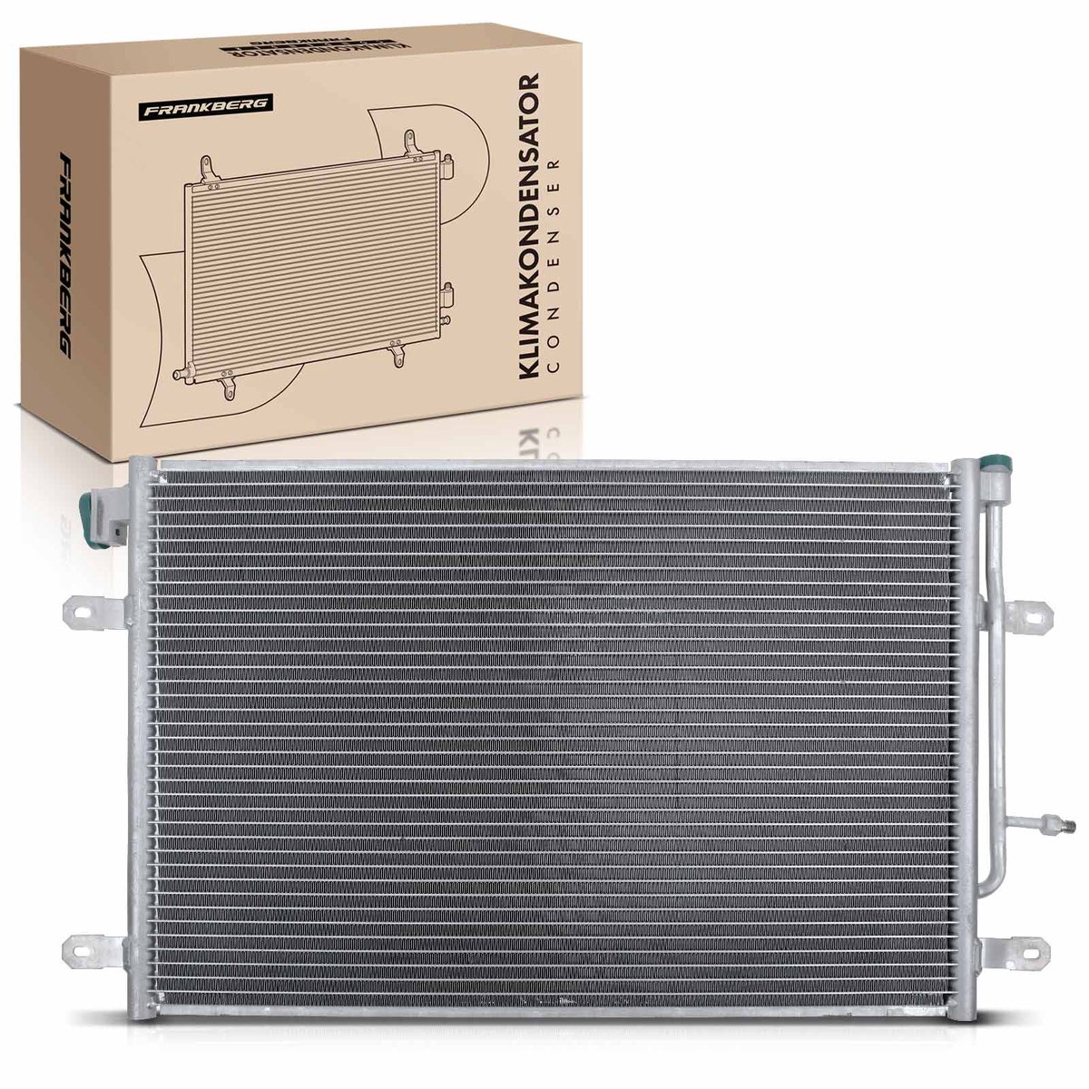 Frankberg 1x condensor airconditioning voor Audi