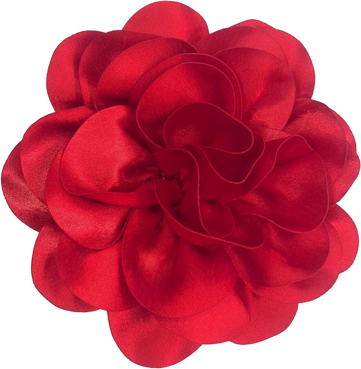 Bloem Broche - Bloem Speld - Feestelijke Accessoires - Dubbele Functie - Groot Formaat - Roze