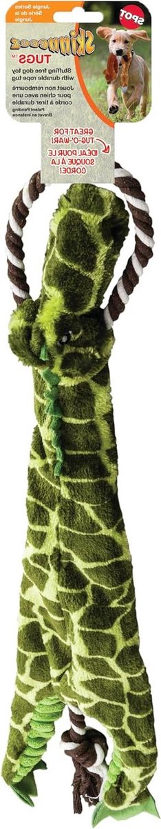 Honden Sleepspeelgoed - Touw Speelgoed - Slepen en Spelen - Vrij van Vulling - 58 cm - Assorti