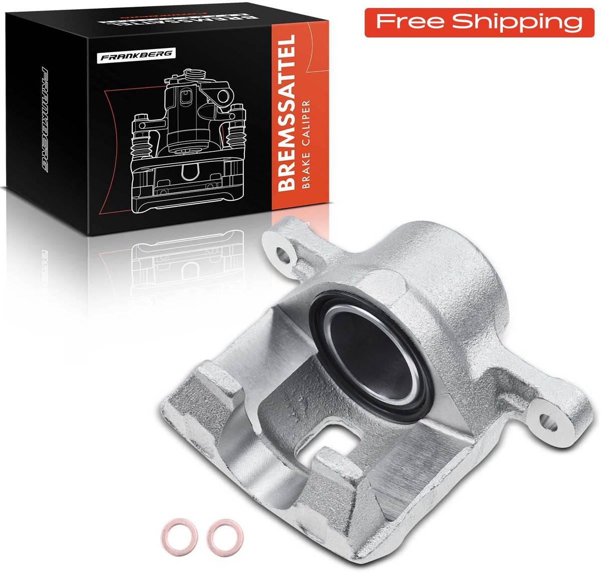 Frankberg 1x Remklauw Vooras Links voor Hyundai Atos MX 1.0L 1999-2000