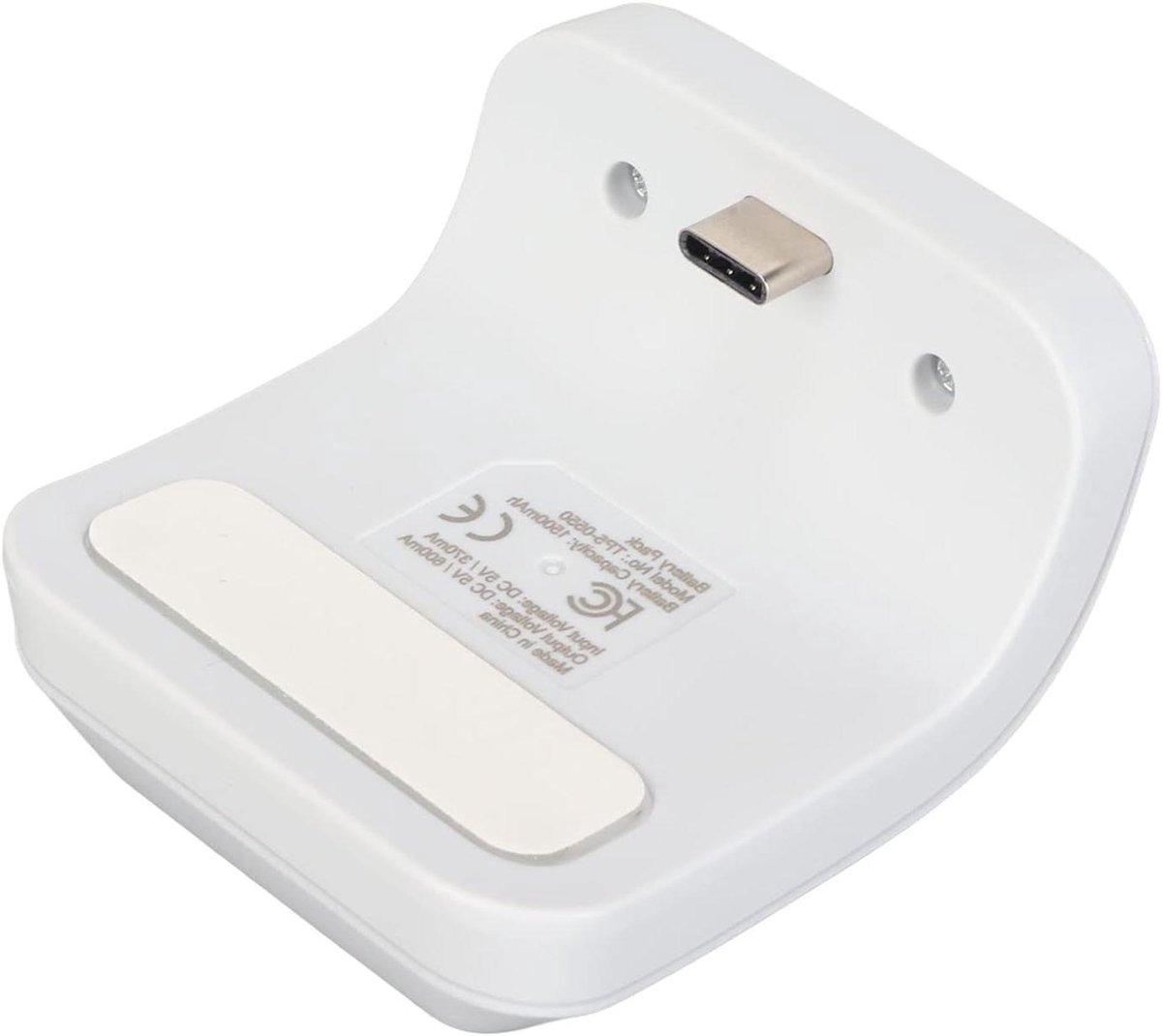 Oplaadbare Controller Batterij - Batterijpakket Controller - Langere Speeltijd - Snel Opladen - 1500 mAh - Wit