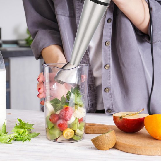 Retoo Elektrische Handmixer 1200W - Perfect voor Milkshakes, Smoothies en Puree — afbeelding 3