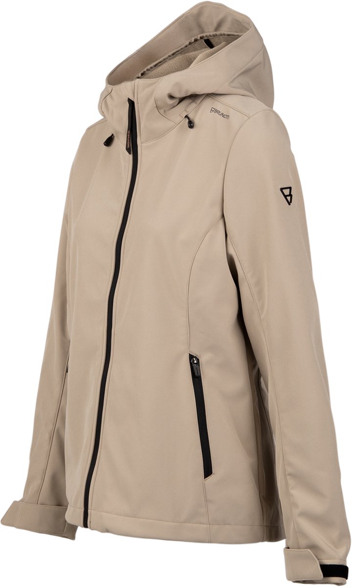 Joos Women Softshell Jacket Fungi Beige