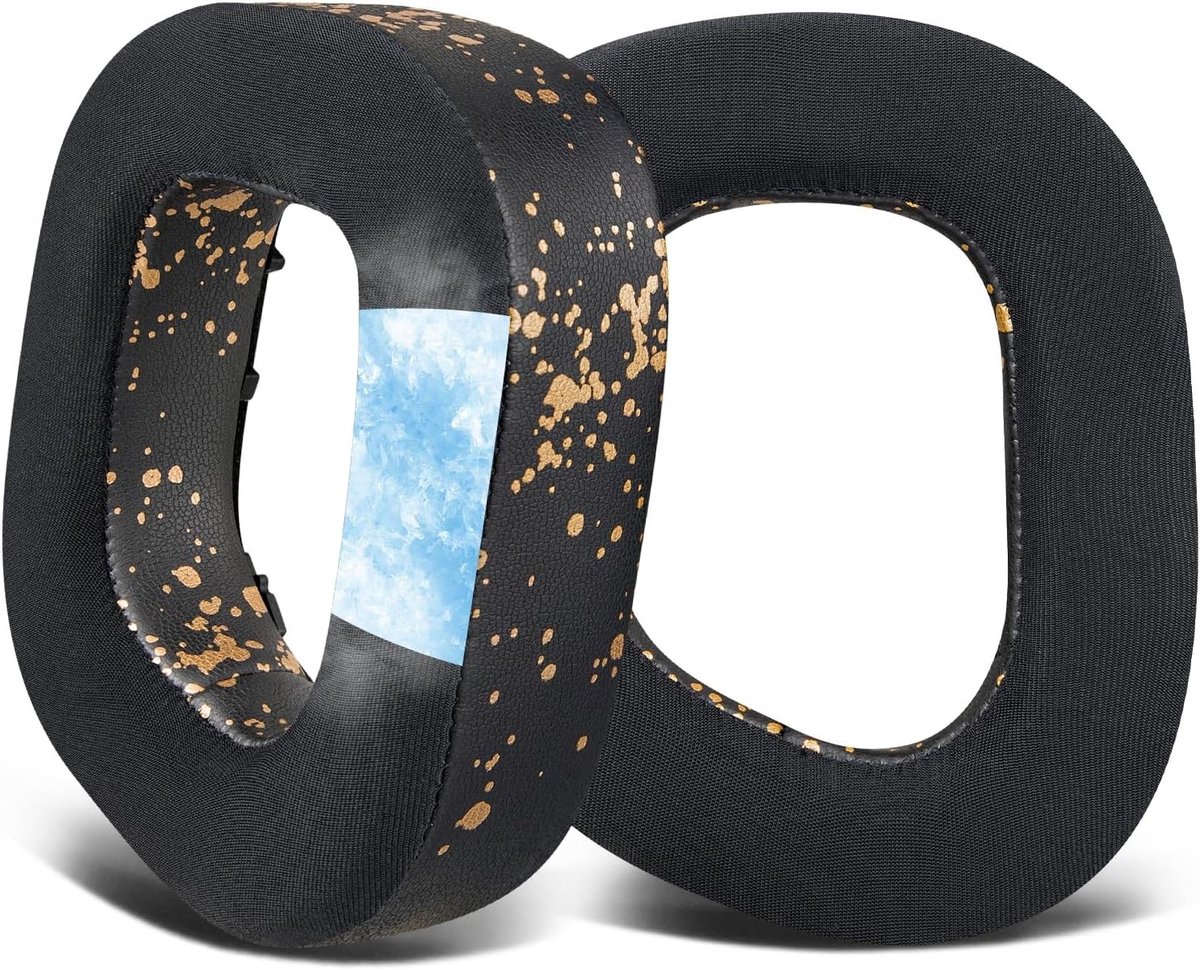 Vervangende oorkussens met koelgel voor gamingheadsets, Earpads en Kussens van hoge dichtheid voor comfort en geluidsisolatie