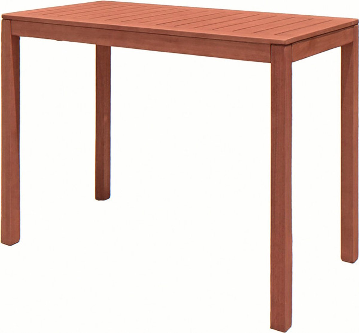 Sierra, Eucalyptus Tuintafel Geolied Belastbaar Tot 25 Kg - 120 X 60 Cm - Outdoor Bartafel