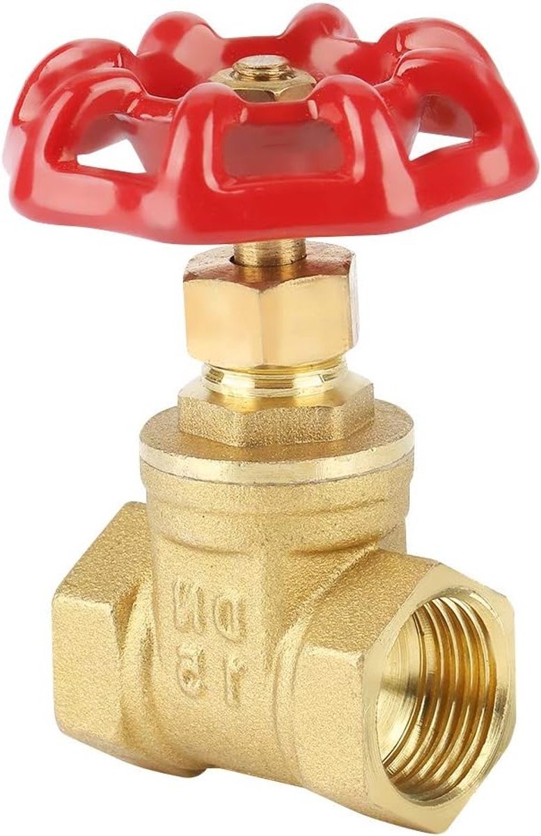 Rotary Knop Lock voor BSPP G1/2 Ventiel - 232 PSI voor Water, Olie en Gas - Herbruikbare Verpakking