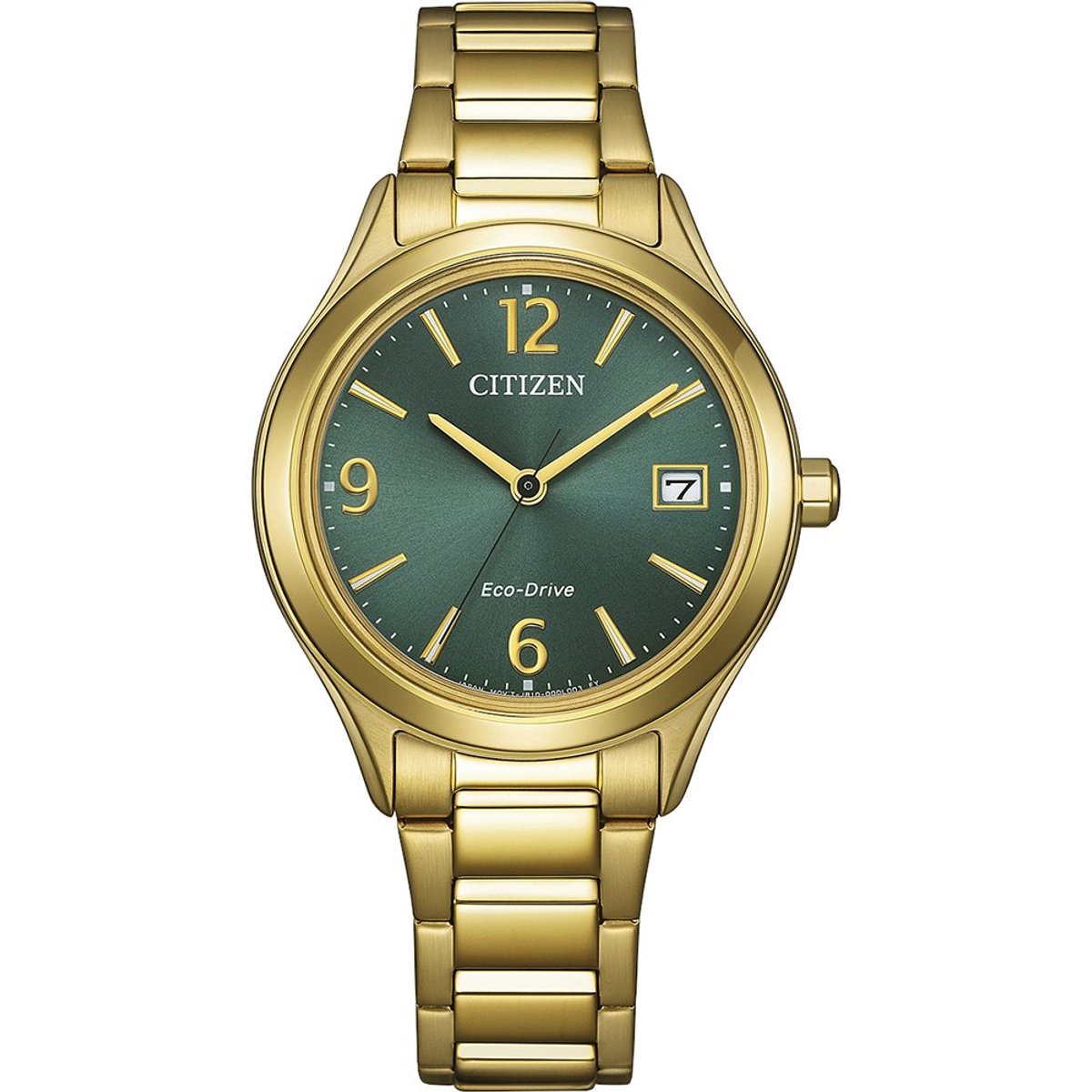 Citizen FE6122-64X Horloge - Staal - Goudkleurig - Ø 33 mm