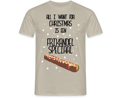 All I Want For Christmas Is Een Frikandel Speciaal T-Shirt Heren