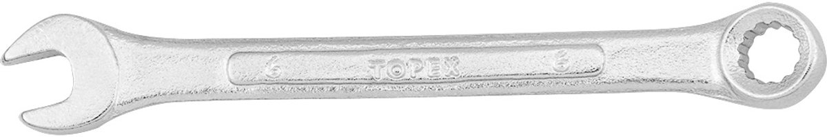 TOPEX Serie - Ringsleutel - 6 x 100 mm - Duurzaam Staal