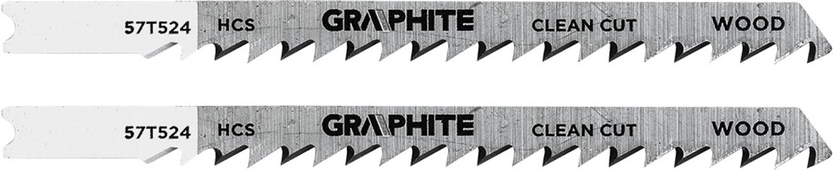 Graphite - Decoupeerzaagblad - 6 TPI - HCS - U-schacht