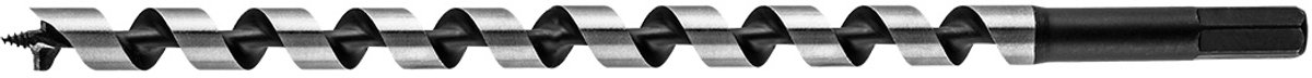 GRAPHITE Serie - Spiraalboor voor Hout - 18mm - Zeshoekige Schacht - Precisieboren