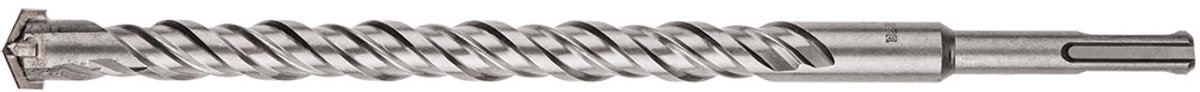 Graphite S4 Serie - SDS Plus Betonboor - 18x260mm - Kruisvormige Punt - Dubbele Spiraal