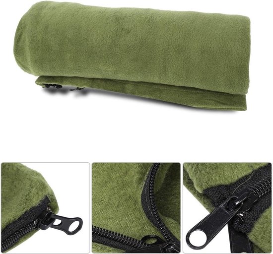 Sleeping Bag - Outdoor Camping Hiking Envelope - Portable Polar Fleece - Anti-Pilling - Lichtgewicht en Comfortabel van Merkloos — afbeelding 2