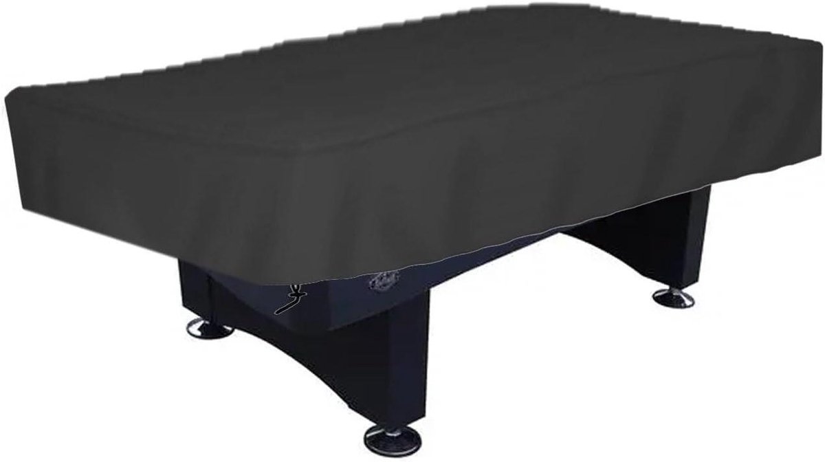Tafelhoes - Beschermhoes - Tafel Beschermen - Waterdicht Oxford-stof - 9ft - Zwart