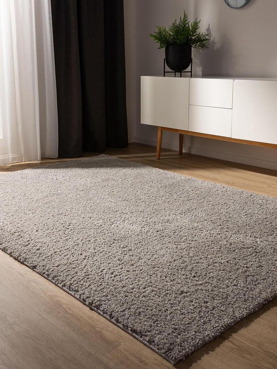 Polypropyleen Vloerkleed - Shaggy kleed - Woonkamer Inrichten - Geschikt voor vloerverwarm