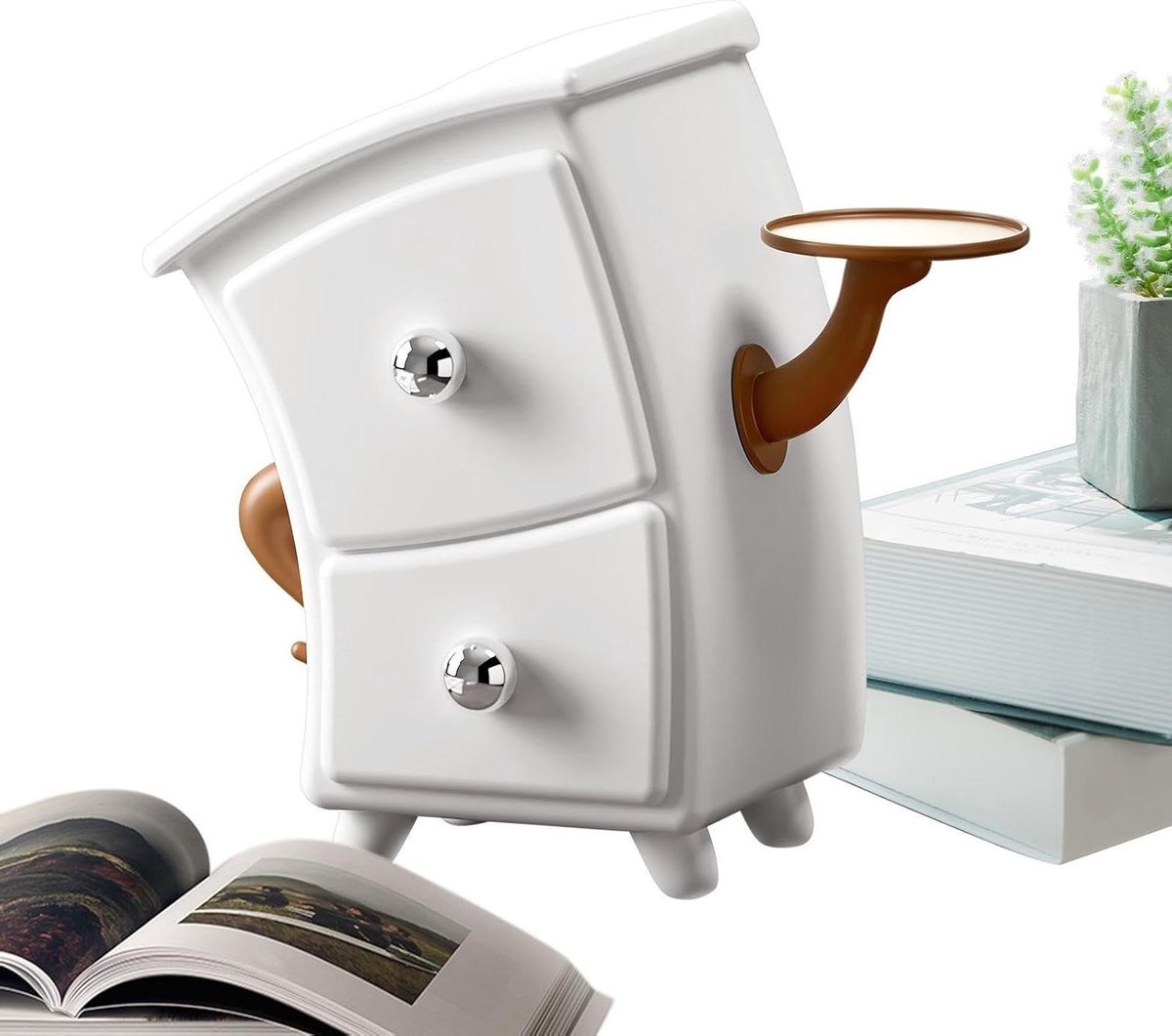 Bureaulade Organizer - Opberg Systeem - Kantoor Opbergen - Gelaagd Ontwerp - 15 cm Hoog - Wit